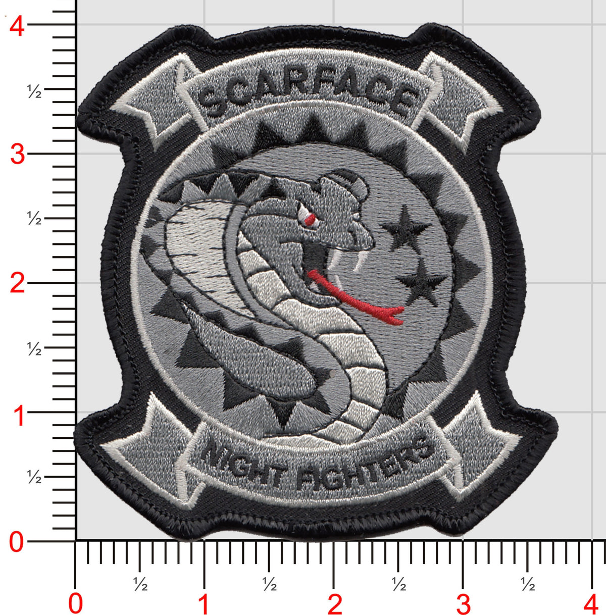 Officially Licensed USMC HMLA-367 Scarface Night Fighters Patch