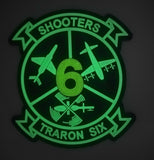 Officially Licensed US Navy VT-6 Shooters PVC Squadron Patch
