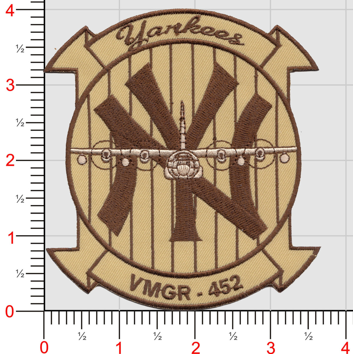 Officially Licensed USMC VMGR-452 Yankees Patch