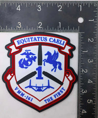 Official VMM-161 Greyhawks Squadron PVC Patches