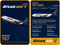 Atlas Aircraft Trading Cards