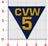 Officially Licensed Carrier Air Wing Five CVW5 Throwback Patches
