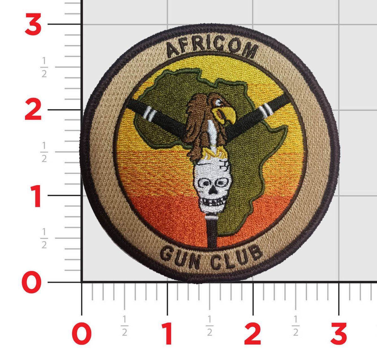 Official VMM-164 Africom Gun Club Shoulder Patch