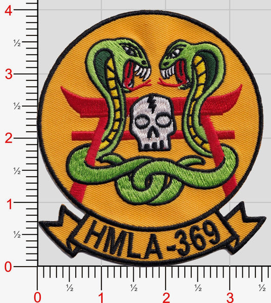Officially Licensed HMLA-369 Gunfighters 1972 Throwback Patch