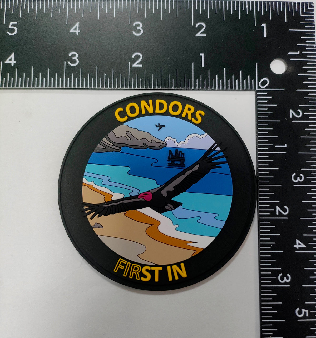 Official HMH-464 Condors PVC First In Shoulder Patch
