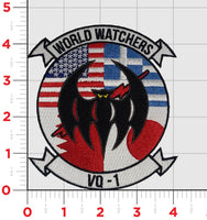 Official VQ-1 World Watchers Worldwide Chest Patch