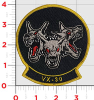 Officially Licensed US Navy VX-30 Bloodhounds Squadron Patch