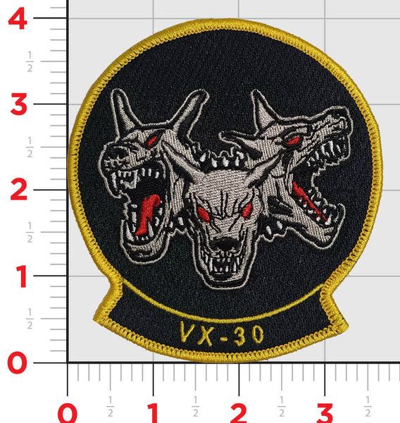 Officially Licensed US Navy VX-30 Bloodhounds Squadron Patch