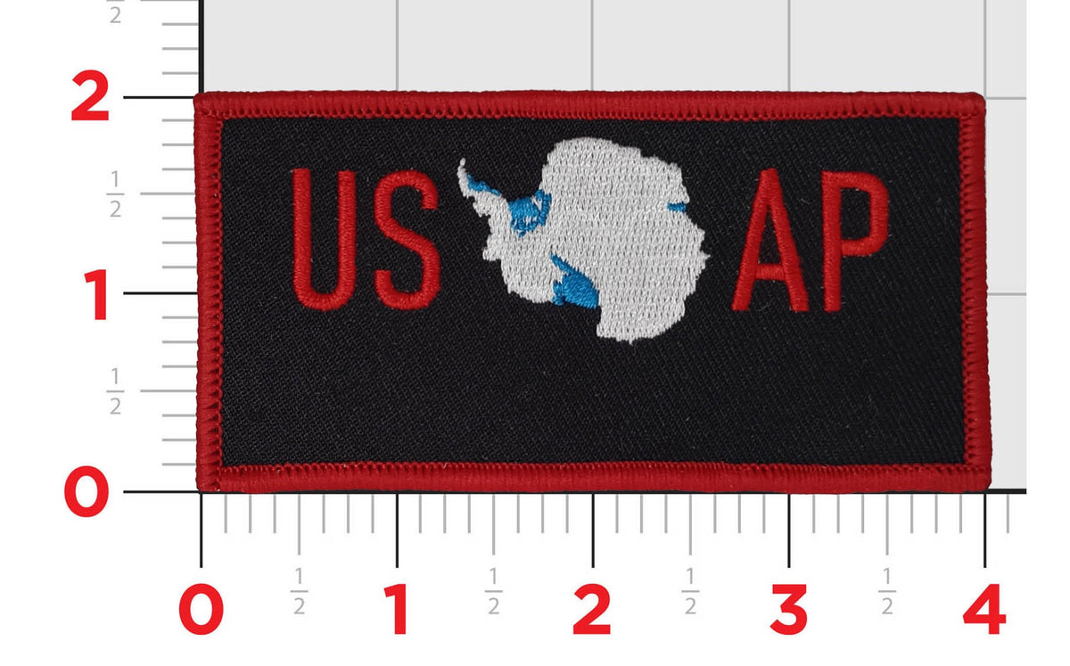 Official McMurdo Station Antarctica Airfield Ground Equipment Patches and Name Tags (A)
