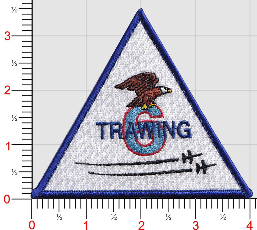 Officially Licensed US Navy Training Wing 6 Patch