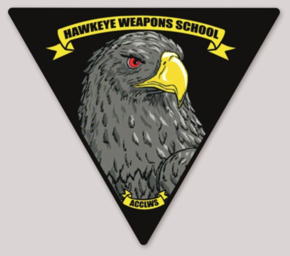 Officially Licensed E-2 Hawkeye Weapons School Sticker