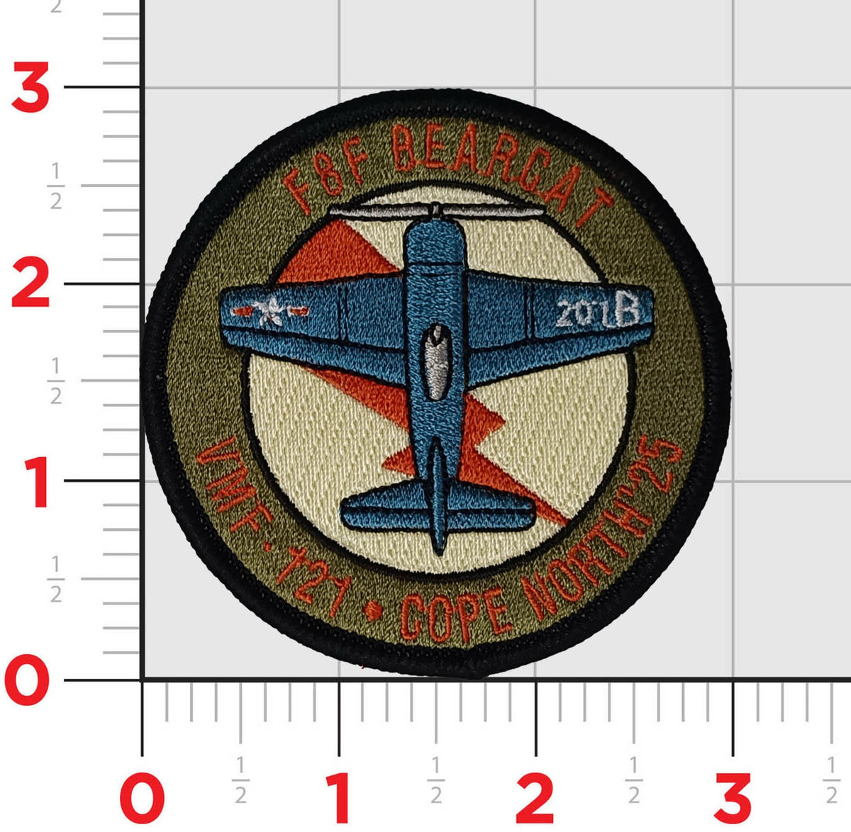 Official VMF-121 Throwback Chest & Shoulder Patch