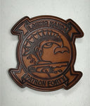 Officially Licensed VP-40 Fighting Marlins Leather Patch