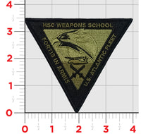 Officially Licensed HSCWSL Helicopter Sea Combat Weapons School Atlantic Patch