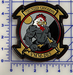Official VMM-263 Buff Thunderchicken Leather Patch