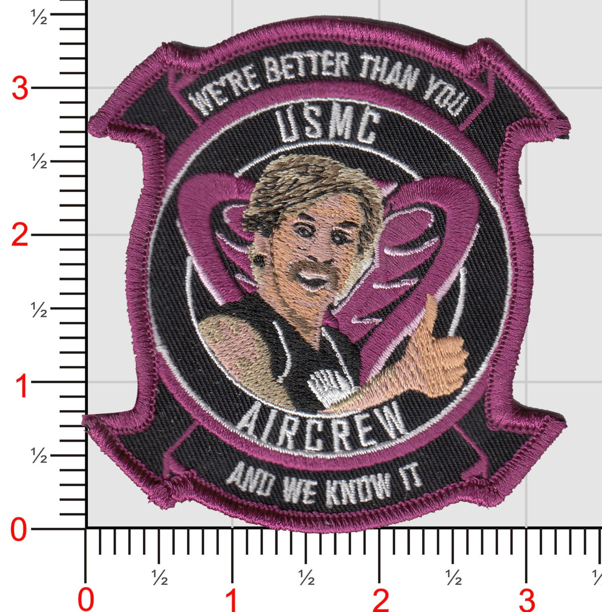 USMC Aircrew Dodgeball Patch