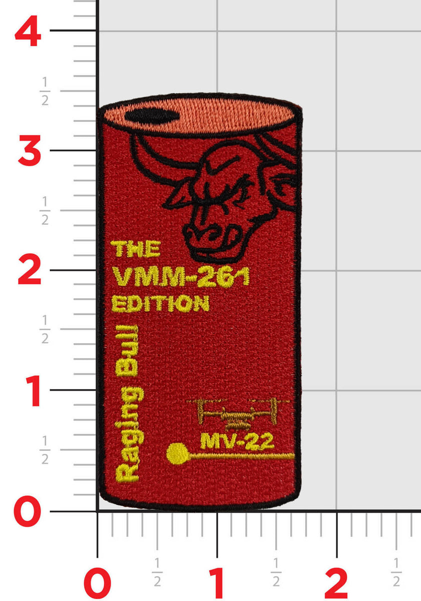 Buy Official VMM-261 Raging Bulls Patch | MarinePatches.com ...