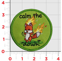 Official HSM-74 Swamp Fox Calm the Fox Down Patch