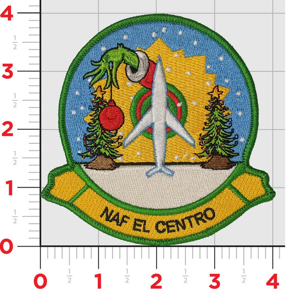 Official NAF El Centro Christmas Patch