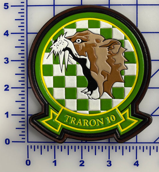 Officially Licensed US Navy VT-10 Wildcats Leather Patch