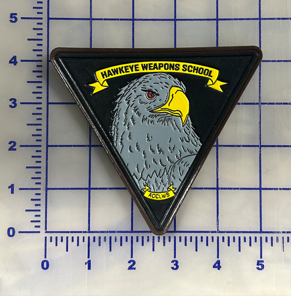 Officially Licensed E-2 Hawkeye Weapons School Leather patch