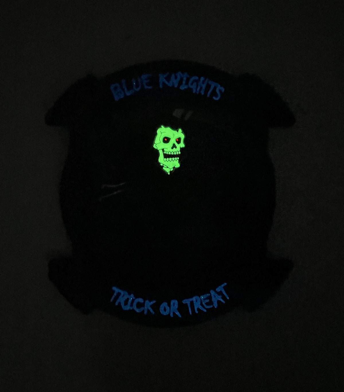 Official VMM-365 Blue Knights Halloween PVC Patch
