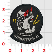 Official VFA-41 Black Aces "Chucker" Shoulder Patch