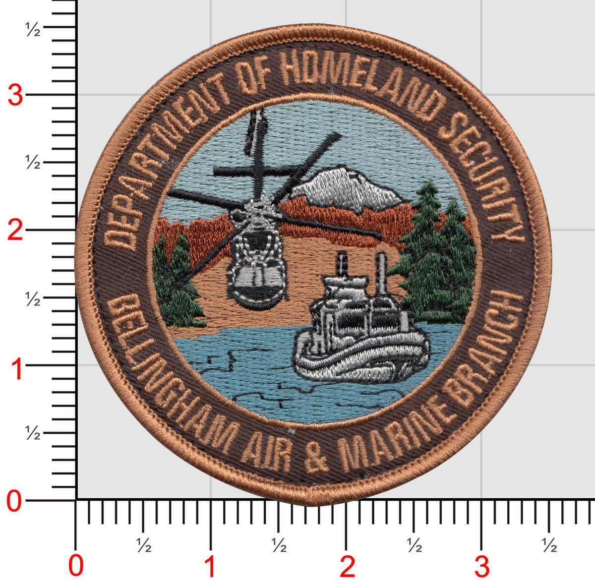 US Custom and Border Protection, Bellingham Air Branch Patch