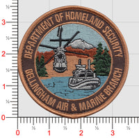 US Custom and Border Protection, Bellingham Air Branch Patch