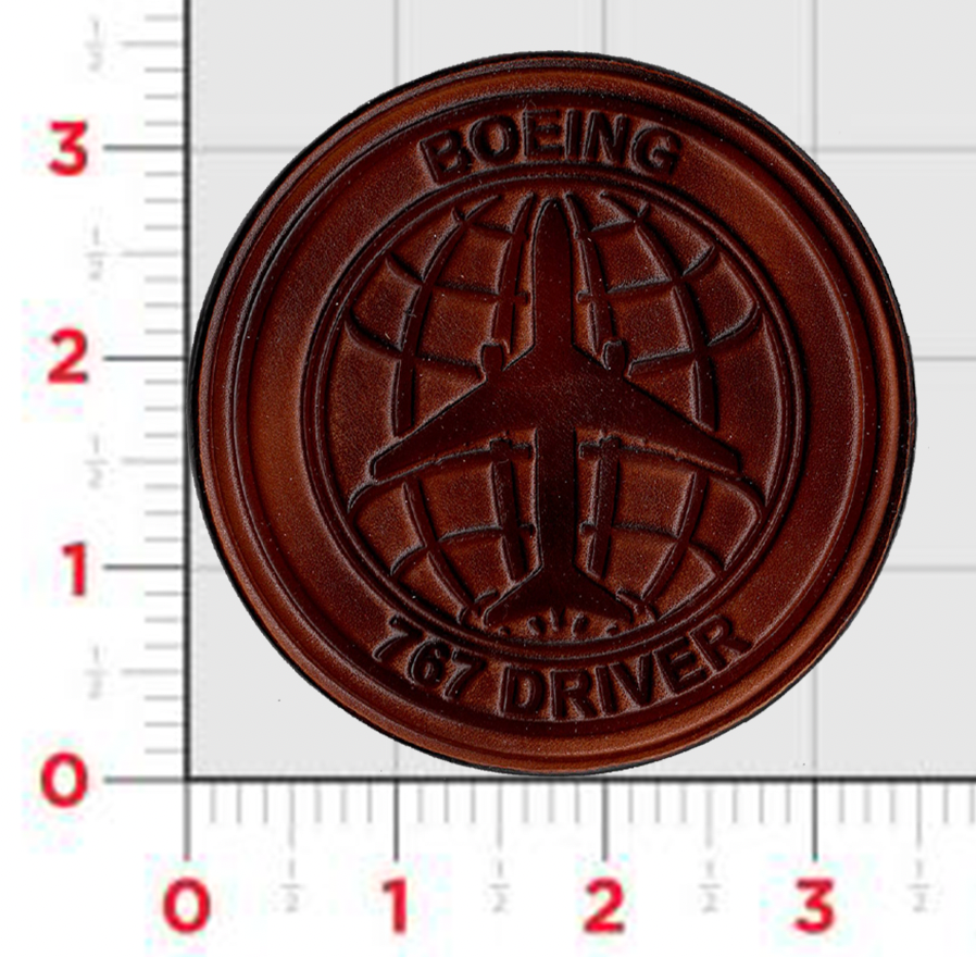 Boeing 767 Driver Leather Patch