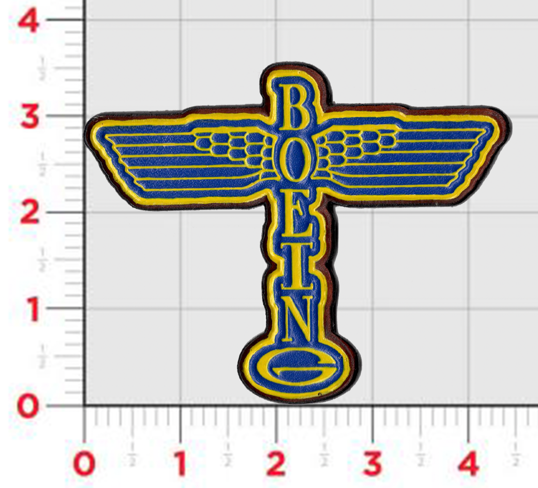 Boeing Leather patch