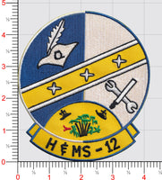 Officially Licensed USMC H&MS 12 Patch