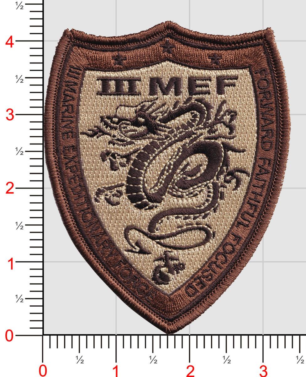 Buy Officially Licensed 3rd MEF Ma Patch | MarinePatches.com ...