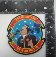 Officially Licensed USMC Patches Company PVC Patch
