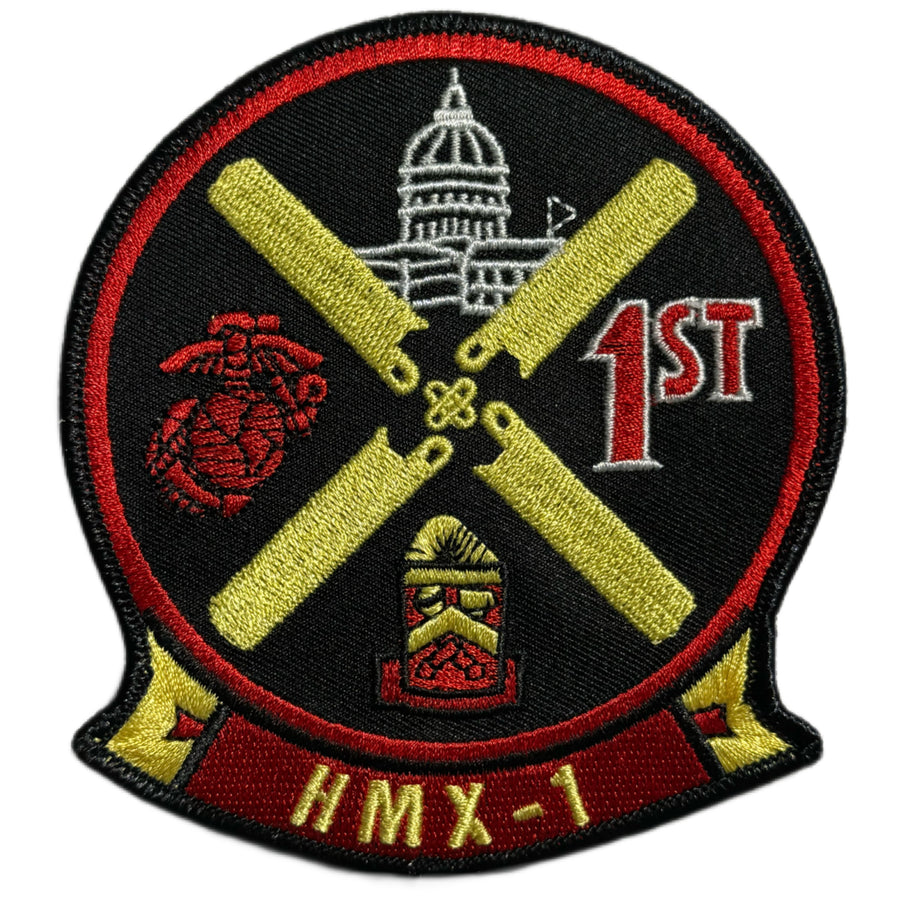 Officially Licensed USMC HMX -1 Throwback Squadron Patch