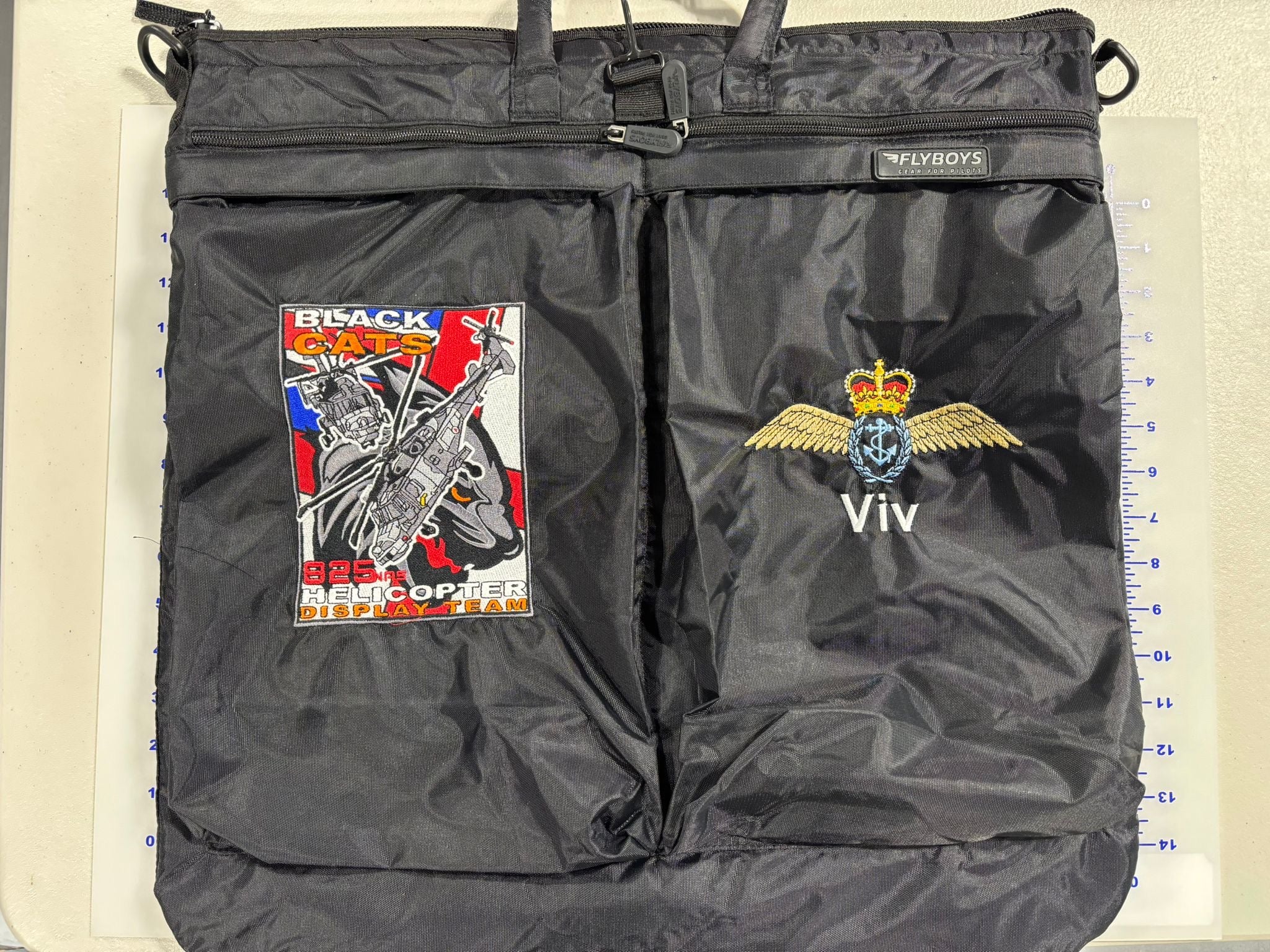 Buy Fly Boys Helmet Bags Patch | MarinePatches.com