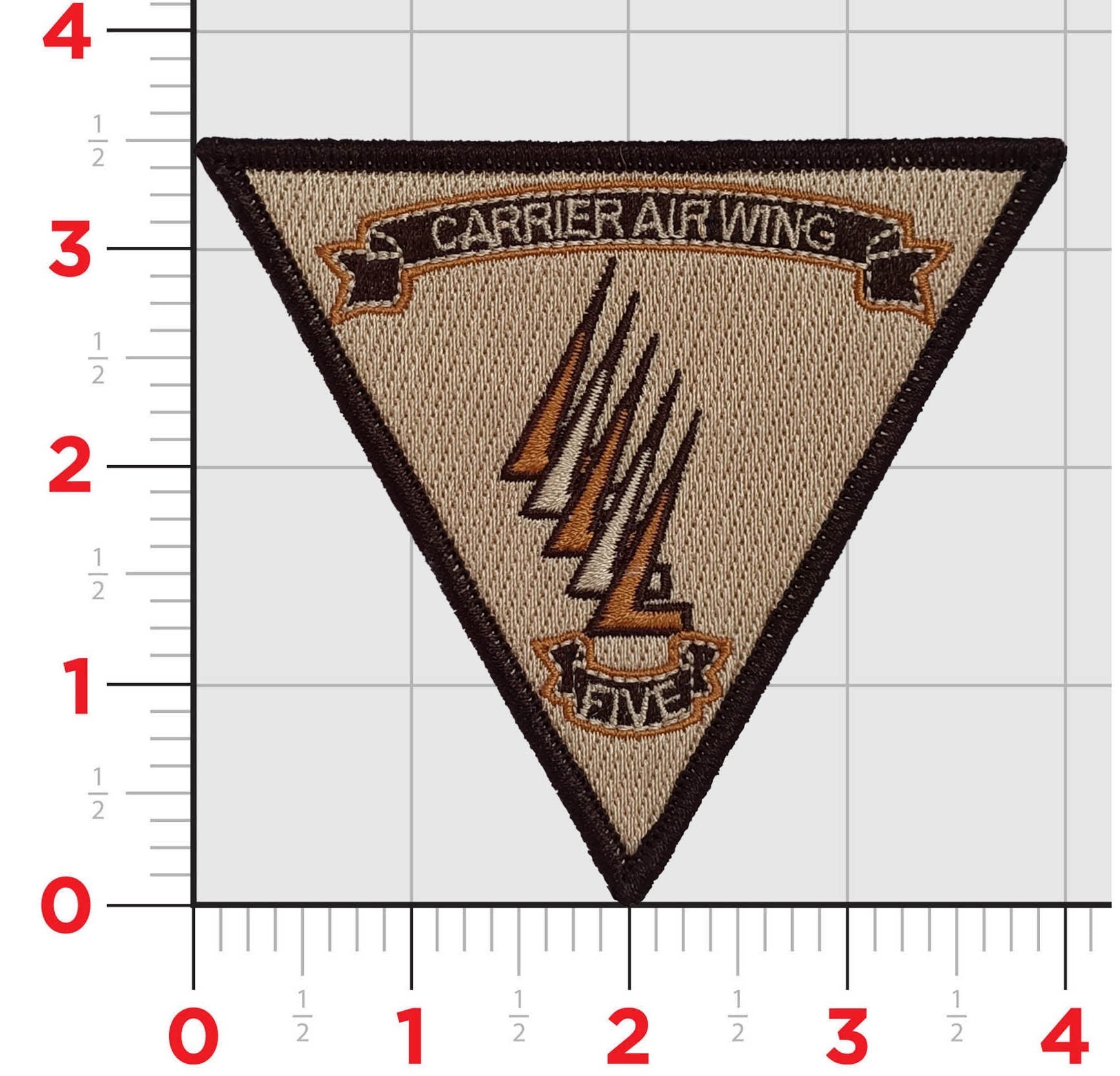 新しく着き Carrier Navy US Licensed Officially Air Patch CVW-5 Wing プラモデル