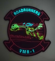 Official VMR-1 Roadrunners PVC squadron patch