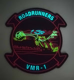 Official VMR-1 Roadrunners PVC squadron patch