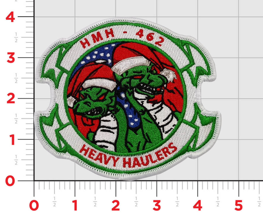Official HMH-462 Heavy Haulers Christmas Patch
