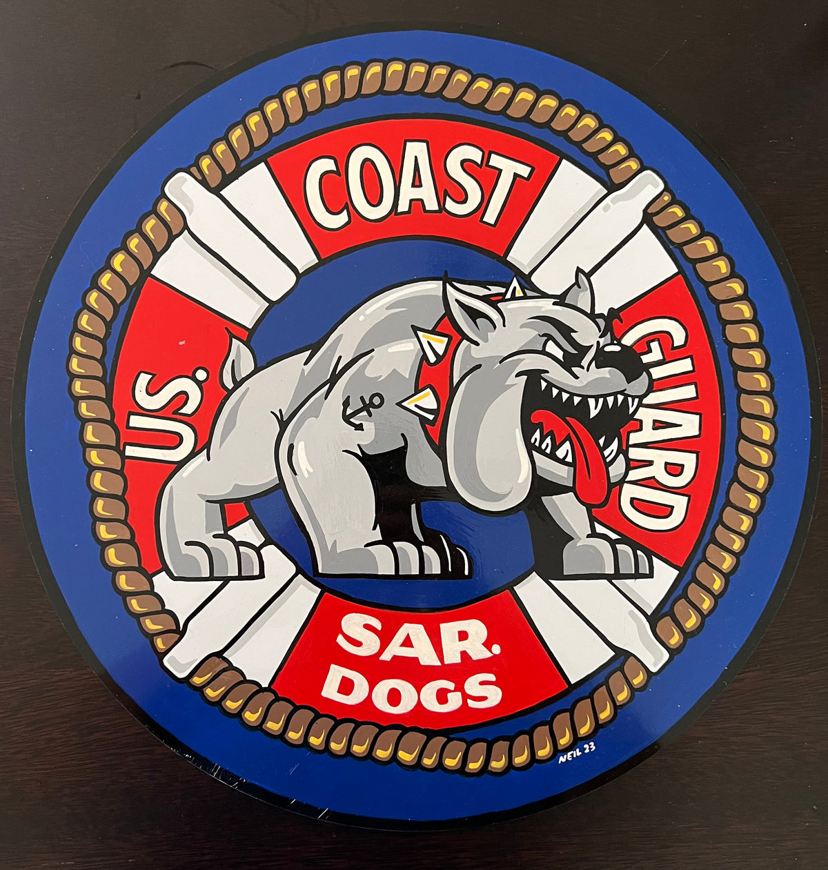 Hand Painted Metal Signs by Phantom Graphics