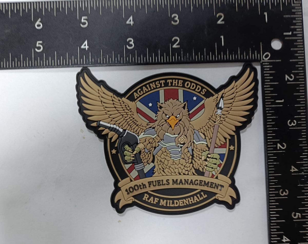 Against the Odds 100th Fuels Management PVC Patch