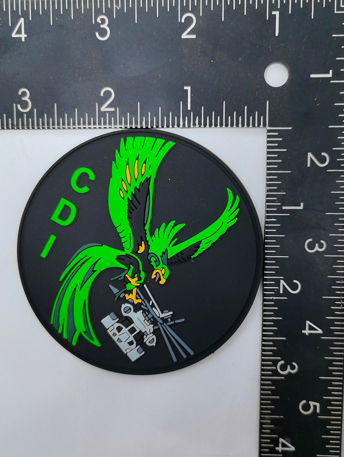 Official HMHT-302 CH-53K Flightline Qual Shoulder Patches