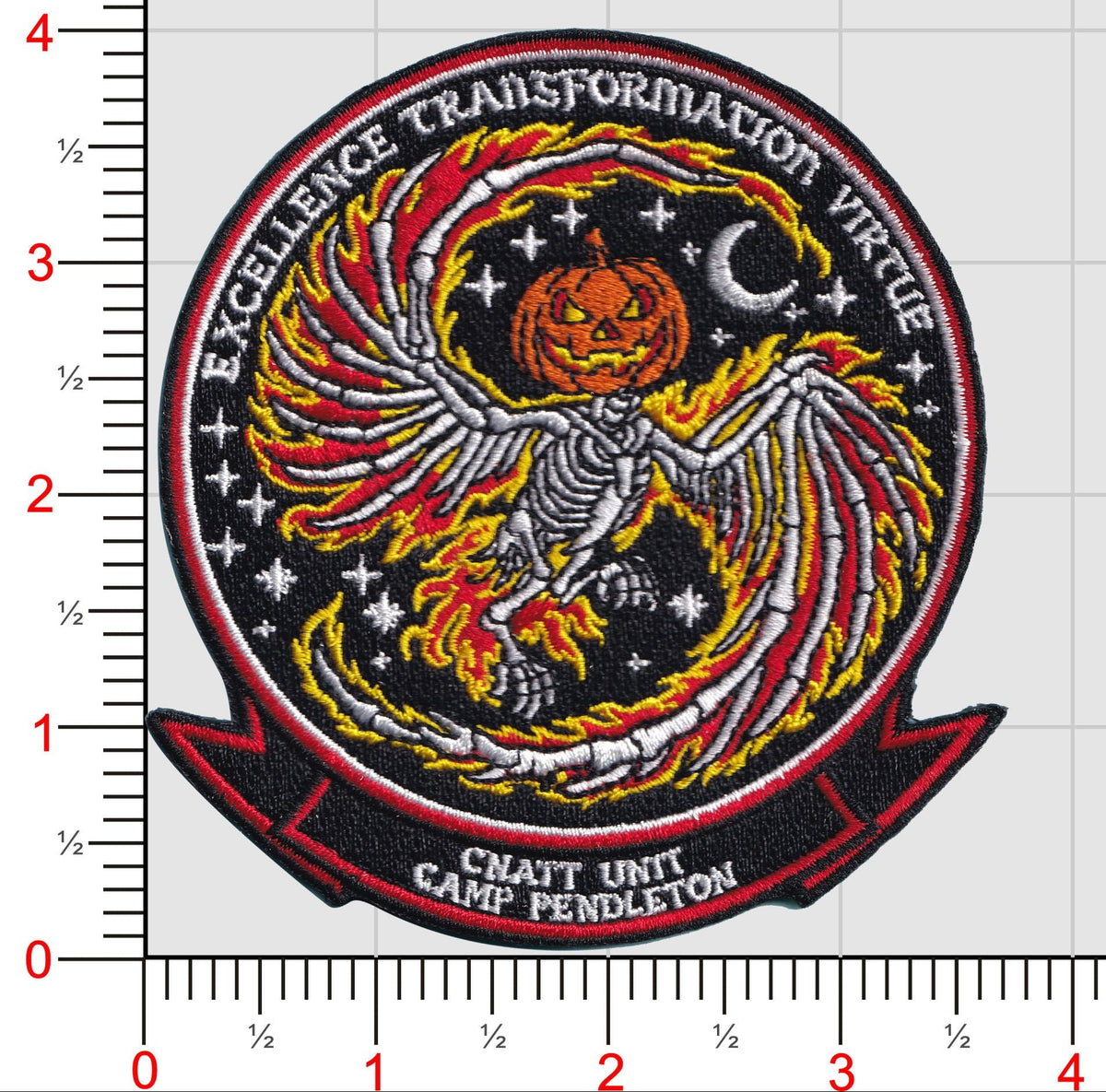 CNATT Unit Camp Pendleton Halloween Patch