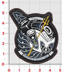 Officially Licensed US Navy Commander Patrol and Reconnaissance Squadron CPRW-10 Leather Patches