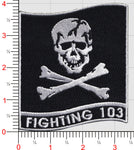 Officially Licensed US Navy VFA-103 Jolly Rogers Squadron Patch