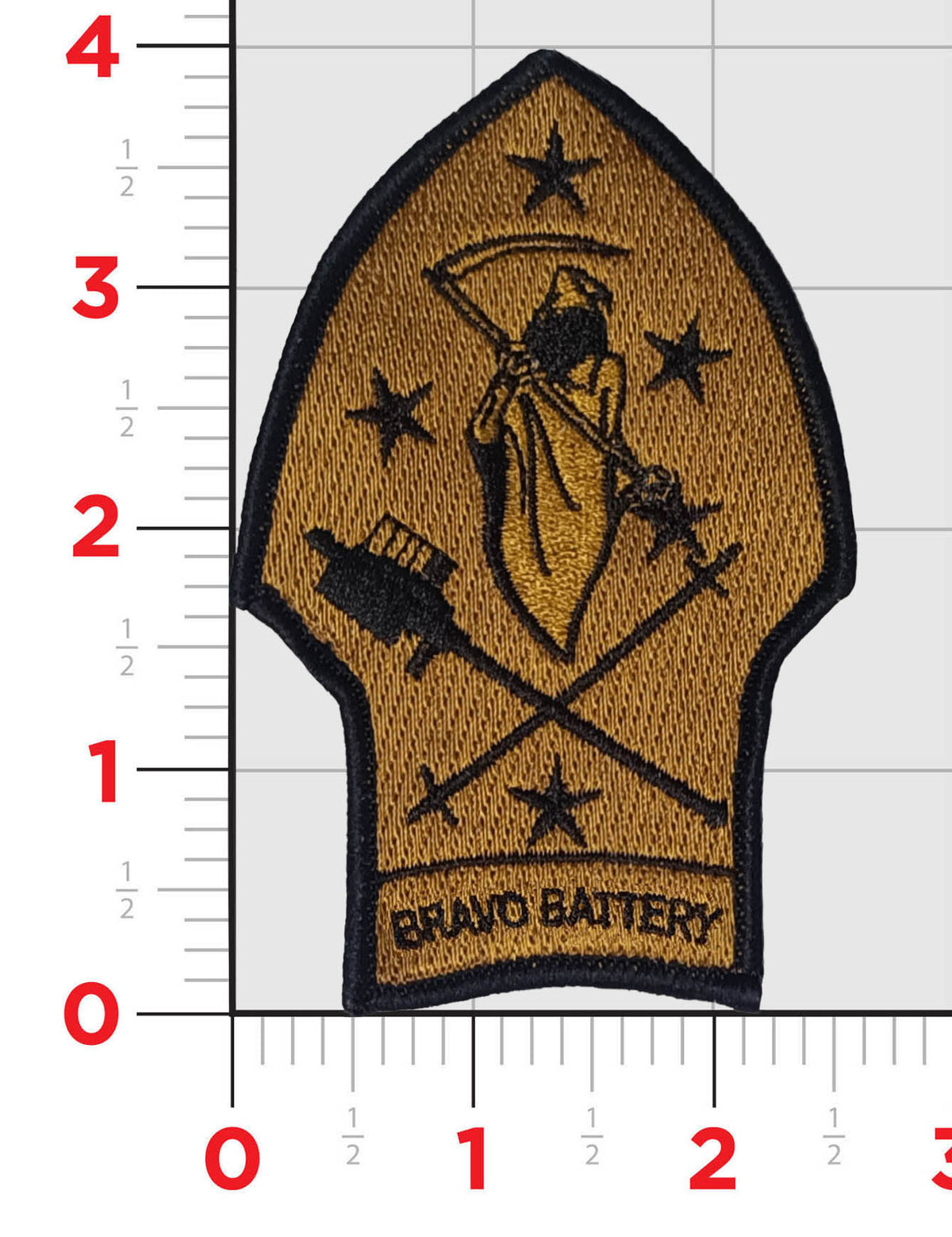 Official Bravo Battery 2nd LAAD Bn Patch