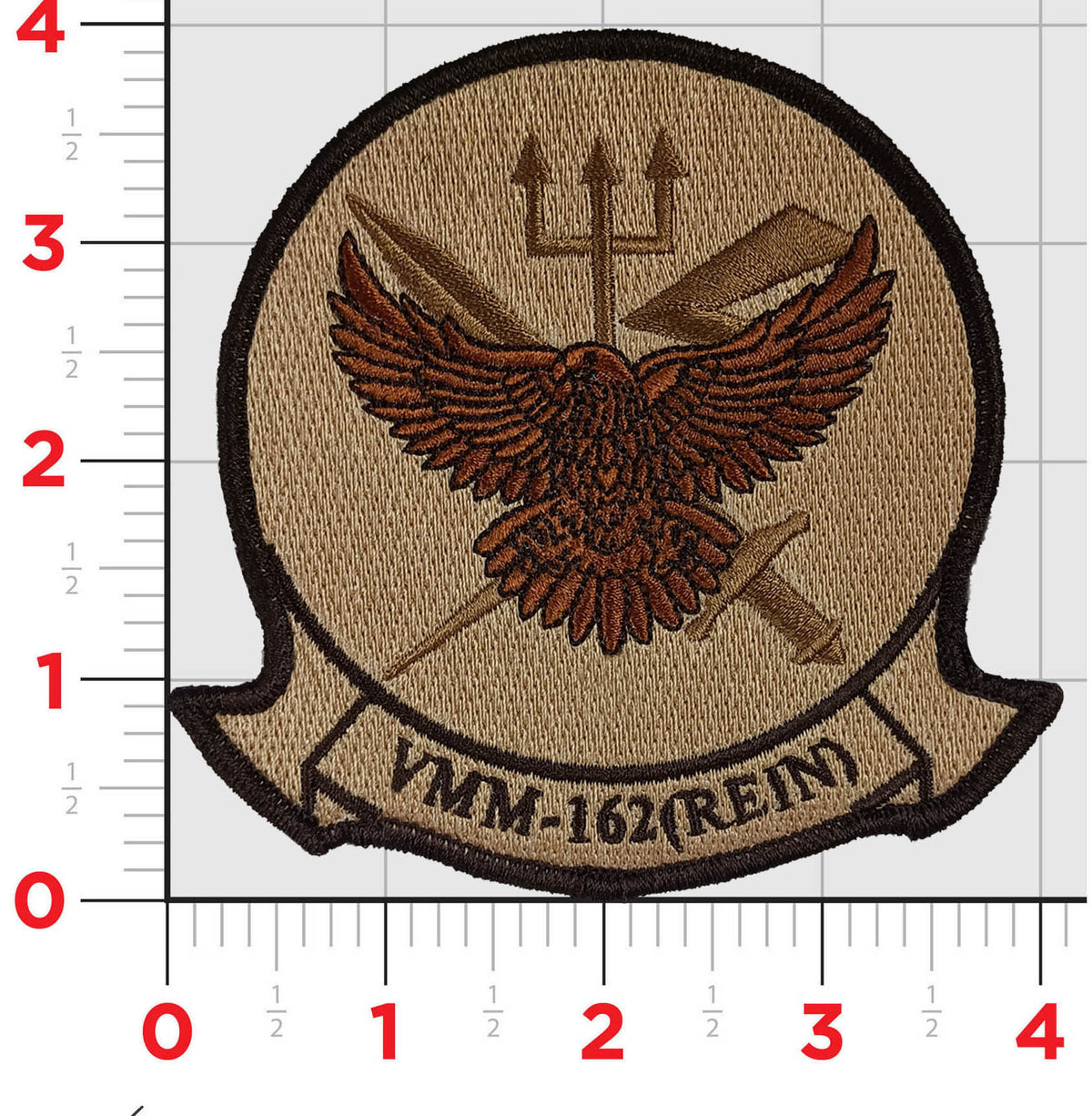 Official VMM-162 Golden Eagles 26th MEU Deployment Patch