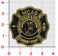 Officially Licensed MCAS Cherry Point Aircraft Rescue & Firefighting Patch