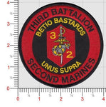 Officially Licensed USMC 3rd Battalion 2nd Marines Betio Bastards Patch